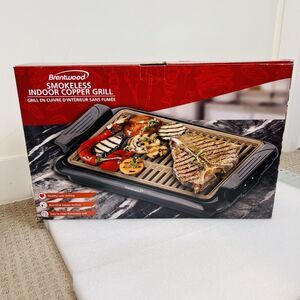 Brentwood Smokeless Copper Indoor Grill